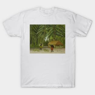 Banana Harvest by Henri Rousseau T-Shirt